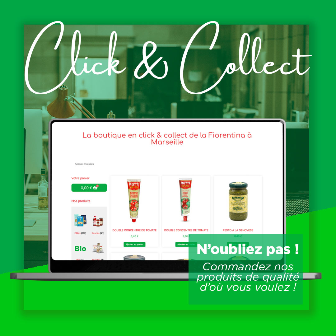 click&collect site internet